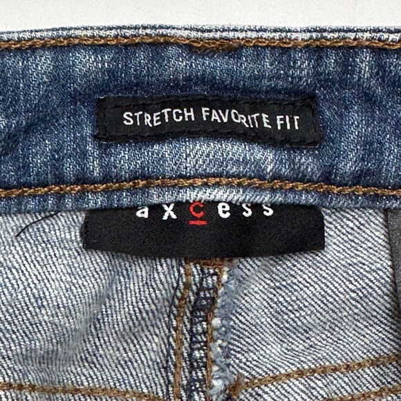 Axcess Women’s Bootcut Stretch Favorite Fit Jeans Classic Blue‎ size 6 (D30) - Picture 11 of 13